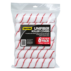 Uni-Pro Unifiber 270mm Roller Cover 6 Pack (20 packs per carton)