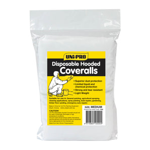 Uni-Pro Disposable Hooded Coverall - Large