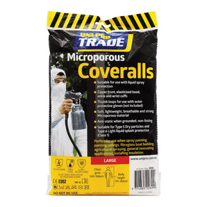 Unipro Microporous Coveralls - Large