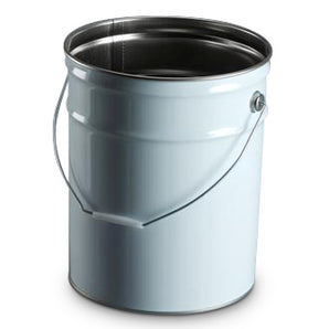 Open Top Tin With Lid and handle 20lt