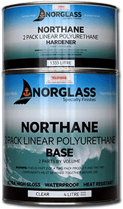 Norglass Northane Satin Clear 1Ltr Pack