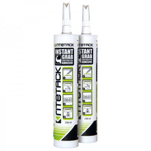 Ritetack Instant Grab Adhesive 290ml Cartridge Grey