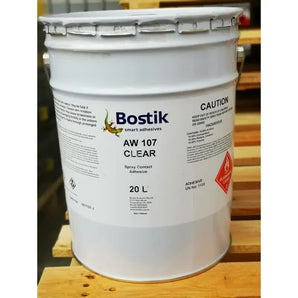 Bostik Aw 107 Anchorweld Spray Contact Clear 20Ltr