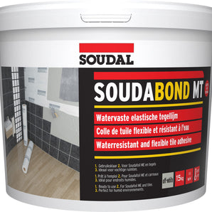 Soudal Soudabond MT Premixed Tile Adhesive White 15kg