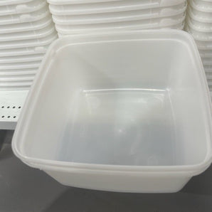 Ice Cream Container 4L/Square Reusable Tub (96 Per Carton)