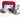 Respirator kit with mask, filters, and red carrying case on a white background
