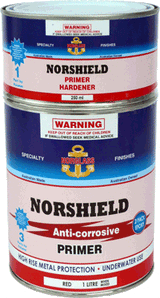 Norglass Norshield Epoxy Primer Red 500ml Pack