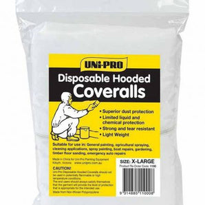 Uni-Pro Disposable Hooded Coverall - Extra Large