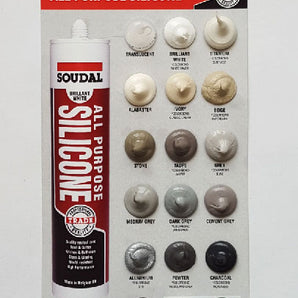 Soudal All Purpose Silicone Stone 300ml