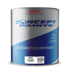 Concept 810 Acrylic Lacquer Retarder Thinner 4 Litre