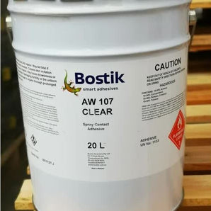 Bostik Aw 107 Anchorweld Spray Contact Clear 20Ltr