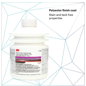3M Platinum Plus Finishing Glaze 476g with Hardener