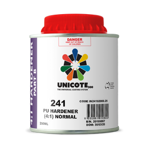 Concept Paints Polyurethane Hardener (4:1) Normal 250ml