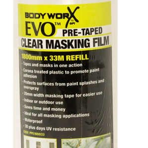 Bodyworx EVO Pre-Taped Masking Film Refill