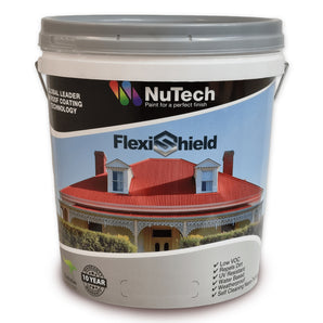 Nutech FlexiShield Low Sheen Roof Coating 14Ltr