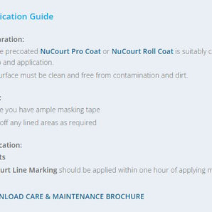 Nutech Line Marking Acrylic 4Ltr