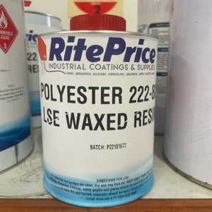Polyester LSE Resin 1kg- Waxed