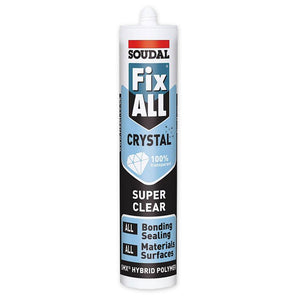 Fix All Crystal Clear 290ml cartridge