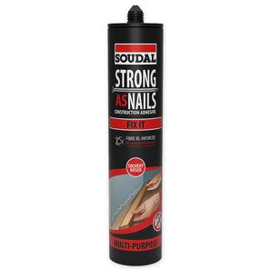 Soudal Strong As Nails - Fix It Construction Adhesive 350gm