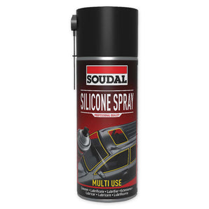 Soudal Silicone Spray Aerosol - 400gm