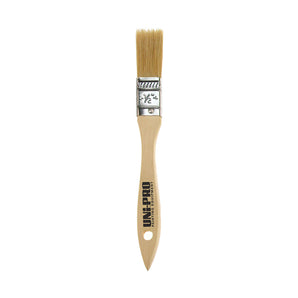 Unipro flat unpainted natural bristle chip brushes in 12mm
