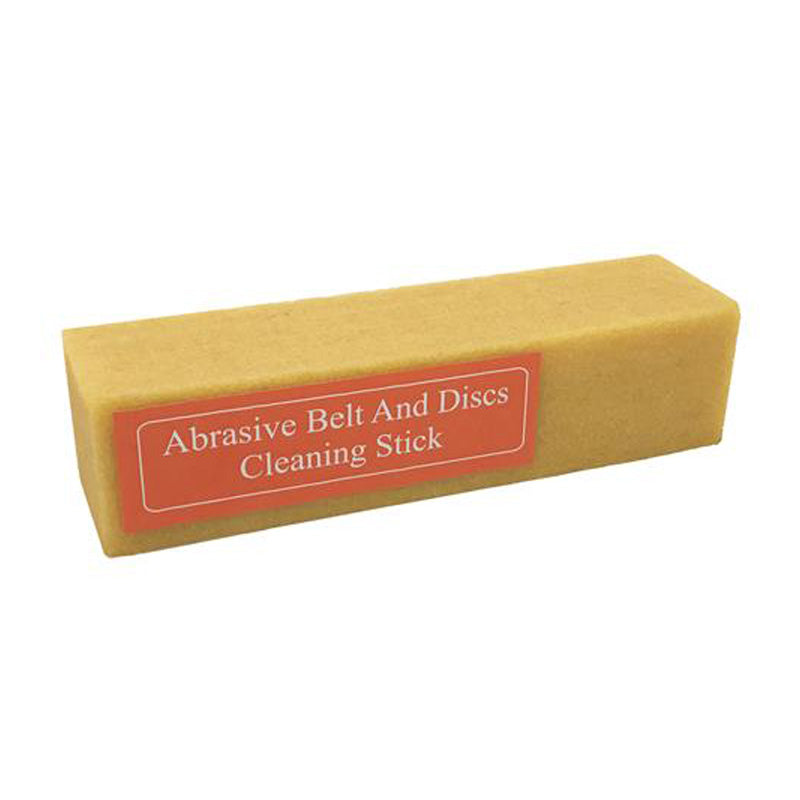 Rubber Cement Eraser & Sanding Belt Cleaner – Natural Rubber Block For Removing Adhesive, Cleaning Grip Tape & Abrasive Belts (Yellow, 150x25x25mm)