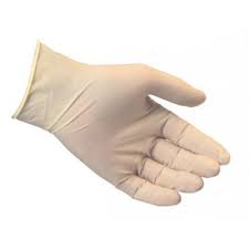 Medium Bastion Lightly Powdered Latex Gloves 100 per box