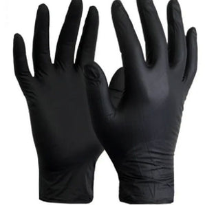 Stylus Nitrile Black Gloves - XXL