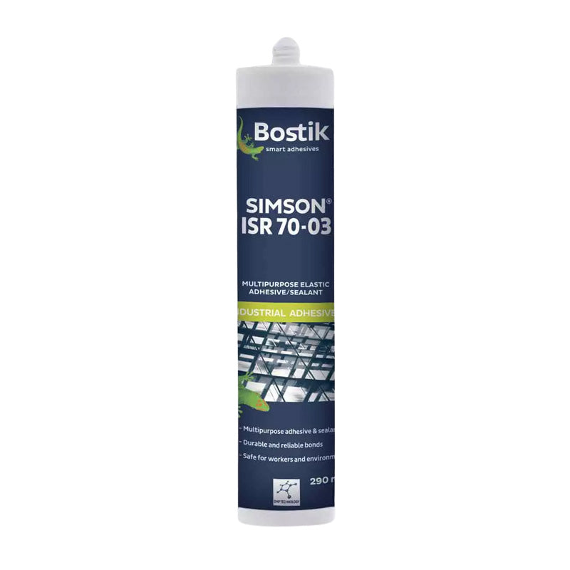 Bostik Simson ISR 70-03 elastic adhesive and sealant cartridge grey