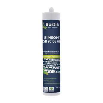 Bostik Simson ISR 70-05AP black 290ml elastic adhesive and sealant cartridge