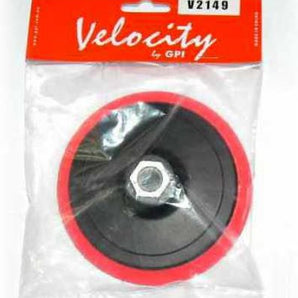 V2149- Velocity 125mm M14 Velocity Velcro Back-Up Pad (No Hole)