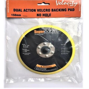 V3078 -150mm X 5/16 Thread Velocity Velcro Back-Up Pad (6 + 1 Hole)