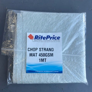 Chop Strand Fibreglass Matting 450gsm- 1mtr pack