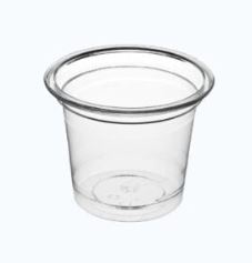 Clear PET Clear Portion Cups 30ml