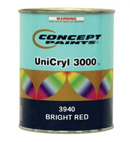 Concept Acrylic - 3940 Bright Red 1Ltr