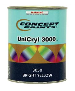Concept Acrylic - 3050 Bright Yellow 1Ltr