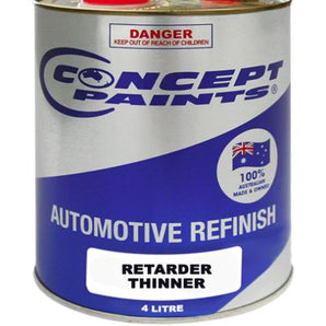Concept 810 Acrylic Lacquer Retarder Thinner 4 Litre