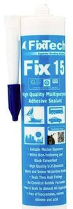 Fix15 Multi Purpose Adhesive Sealant 290ml - Black