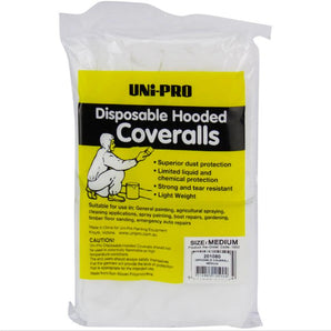 Uni-Pro Disposable Hooded Coverall - Medium