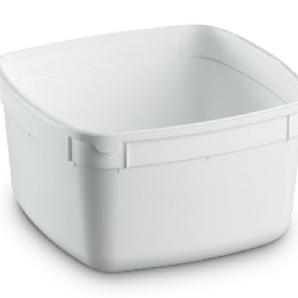 Ice Cream Container 2ltr/Square Reusable Tub (168 per box)
