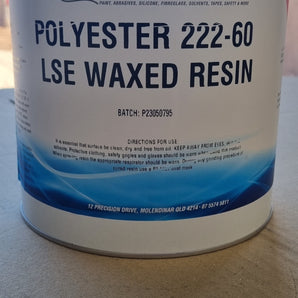 Polyester Resin LSE 4.5kg- Waxed