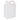 Natural translucent 2.5L jerry can bottle (no cap) for liquid storage