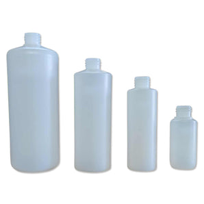 plastic bottle with screw top - food safe