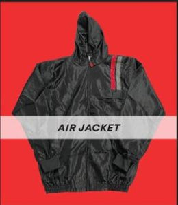 Polytec Air Suit Jacket Black 2XLarge