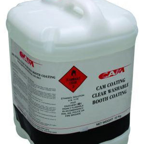CAM Clear Washable Booth Coating 25lts