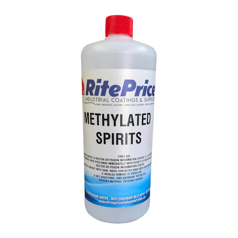Rite Price Industrial Methylated Spirits multipurpose solvent cleaner - 1L