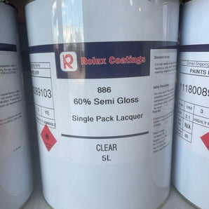 Rolux 60% Semi Gloss Clear Lacquer - 5 Ltr
