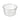 Round Clear Plastic Container. Food Safe. 440ml - BS-16