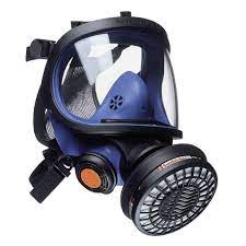 Sundstrom Sr200 Full Face Respirator Polycarbonate Visor with Cloth Harness (Organic vapour cartridge filter not included)