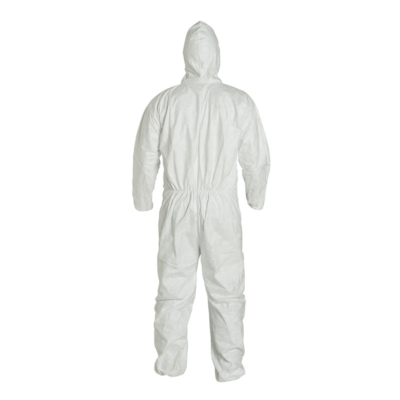 Tyvek hooded disposable spray suit protective coveralls 